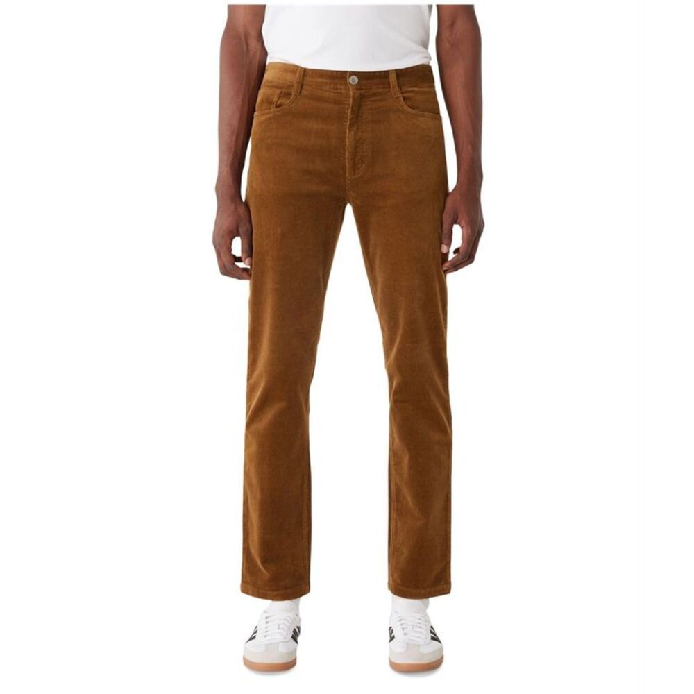 Frank & Oak Mens Slim Fit Five Pocket Stretch Casual Corduroy Pants, NWT